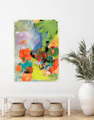 Pina-Ananas by A. Vega on GIANT ART - green floral