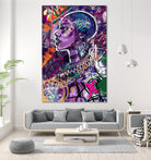 Sea Start by A. Vega on GIANT ART - orange bathroom