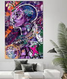 Sea Start by A. Vega on GIANT ART - orange bathroom