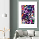 Sea Start by A. Vega on GIANT ART - orange bathroom