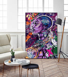 Sea Start by A. Vega on GIANT ART - orange bathroom