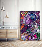 Sea Start by A. Vega on GIANT ART - orange bathroom