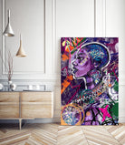 Sea Start by A. Vega on GIANT ART - orange bathroom