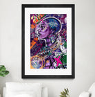 Sea Start by A. Vega on GIANT ART - orange bathroom