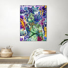 Fruit bowl I by A. Vega on GIANT ART - orange fruit-food-drink