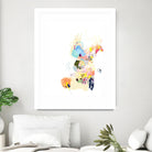 Estudio de Orquideas I by A. Vega on GIANT ART - white floral