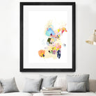 Estudio de Orquideas I by A. Vega on GIANT ART - white floral