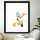 Estudio de Orquideas I by A. Vega on GIANT ART - white floral