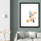 Estudio de Orquideas I by A. Vega on GIANT ART - white floral