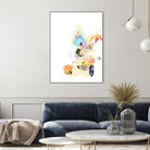 Estudio de Orquideas I by A. Vega on GIANT ART - white floral