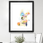 Estudio de Orquideas I by A. Vega on GIANT ART - white floral