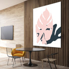 Pink Protector by Niya Christine on GIANT ART - pink contemporary, floral/still life, leaves