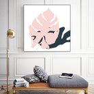 Pink Protector by Niya Christine on GIANT ART - pink contemporary, floral/still life, leaves
