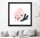 Pink Protector by Niya Christine on GIANT ART - pink contemporary, floral/still life, leaves