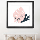 Pink Protector by Niya Christine on GIANT ART - pink contemporary, floral/still life, leaves