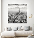 La Tour Eiffel et La Defense by Wilco Dragt on GIANT ART - multicolor photography; landscapes; people/places