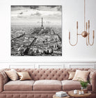 La Tour Eiffel et La Defense by Wilco Dragt on GIANT ART - multicolor photography; landscapes; people/places