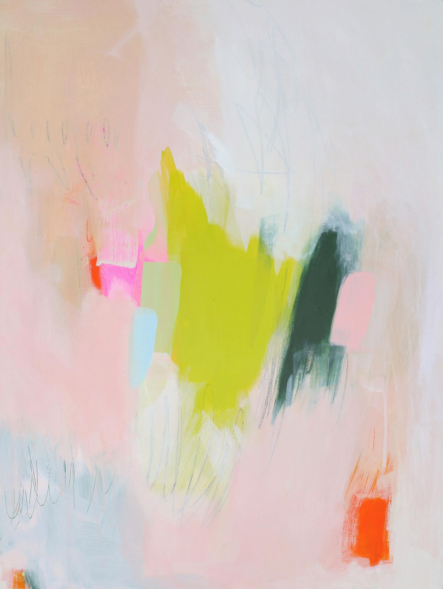 Lucia by Melissa Donoho on GIANT ART - pink abstracts, contemporary