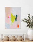 Lucia by Melissa Donoho on GIANT ART - pink abstracts, contemporary