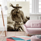 Cowgirl by Lisa Dearing on GIANT ART - beige country look