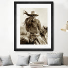 Cowgirl by Lisa Dearing on GIANT ART - beige country look