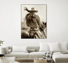 Cowgirl by Lisa Dearing on GIANT ART - beige country look