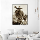 Cowgirl by Lisa Dearing on GIANT ART - beige country look
