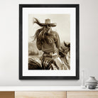 Cowgirl by Lisa Dearing on GIANT ART - beige country look