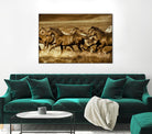 Unbroken by Lisa Dearing on GIANT ART - beige animals