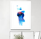 Get Away From Town by Robert Farkas on GIANT ART - white contemporary