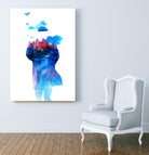 Get Away From Town by Robert Farkas on GIANT ART - white contemporary