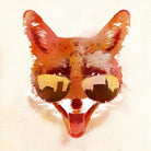 Big Town Fox by Robert Farkas on GIANT ART - beige animals