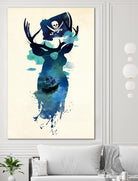 Captain Hook by Robert Farkas on GIANT ART - beige city scene