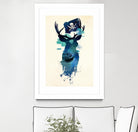 Captain Hook by Robert Farkas on GIANT ART - beige city scene