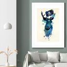 Captain Hook by Robert Farkas on GIANT ART - beige city scene