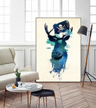 Captain Hook by Robert Farkas on GIANT ART - beige city scene