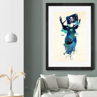 Captain Hook by Robert Farkas on GIANT ART - beige city scene