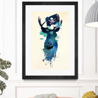 Captain Hook by Robert Farkas on GIANT ART - beige city scene