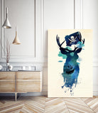 Captain Hook by Robert Farkas on GIANT ART - beige city scene