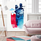 This is my Town by Robert Farkas on GIANT ART - pink city scene