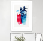 This is my Town by Robert Farkas on GIANT ART - pink city scene