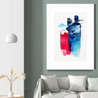 This is my Town by Robert Farkas on GIANT ART - pink city scene