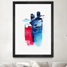 This is my Town by Robert Farkas on GIANT ART - pink city scene