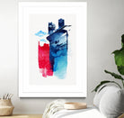 This is my Town by Robert Farkas on GIANT ART - pink city scene