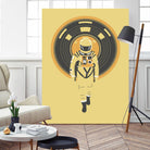 DJ Hal by Robert Farkas on GIANT ART - brown contemporary