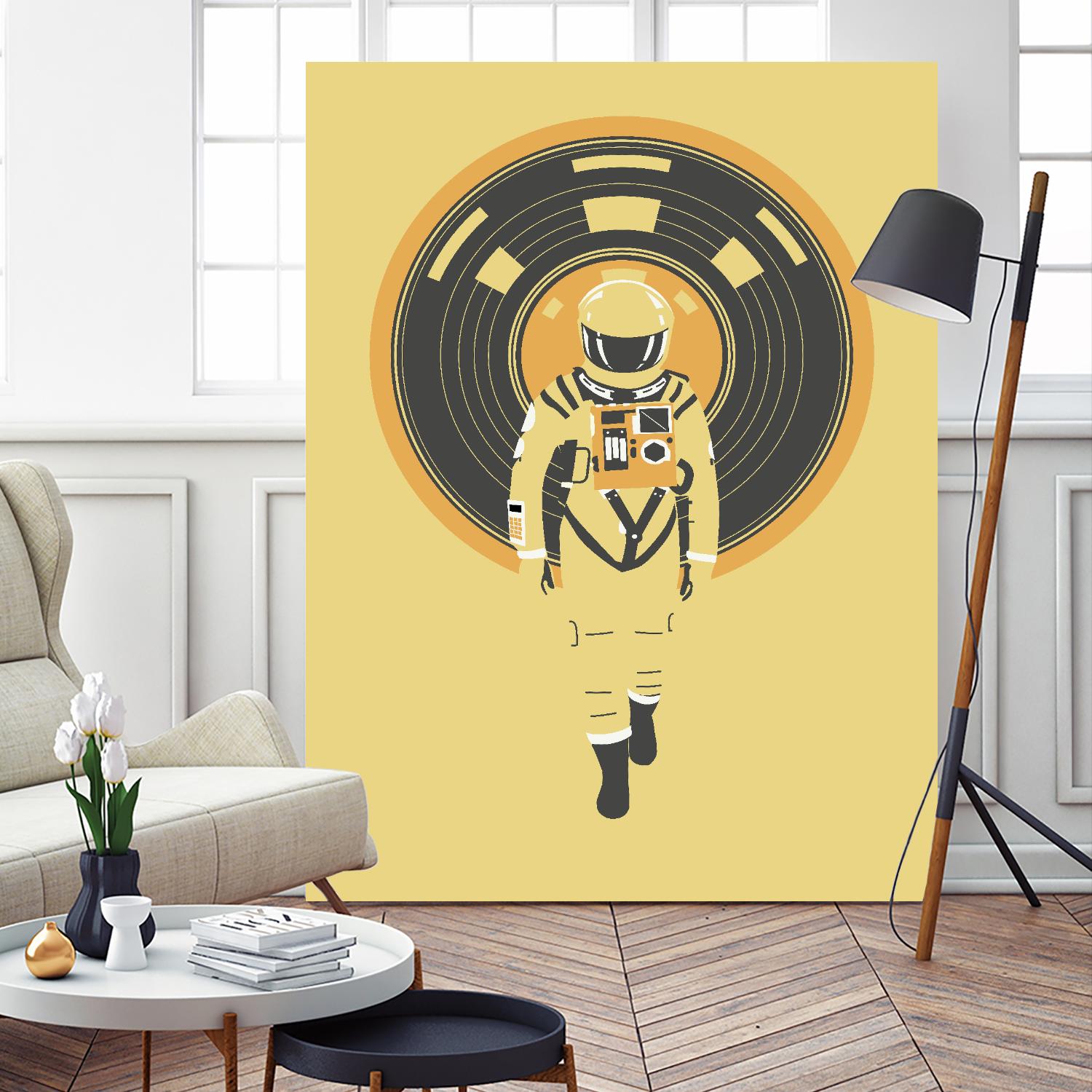 DJ Hal by Robert Farkas on GIANT ART - brown contemporary