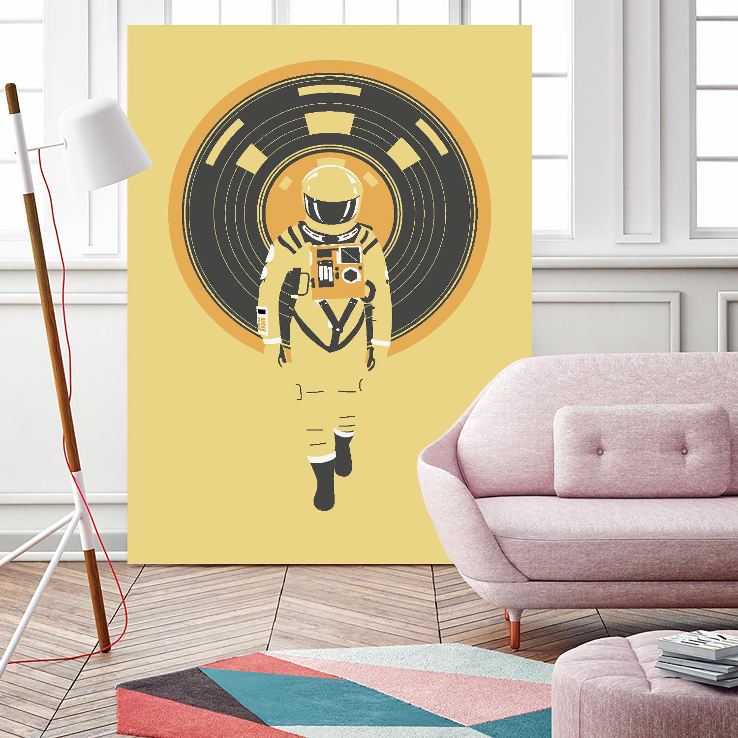 DJ Hal by Robert Farkas on GIANT ART - brown contemporary