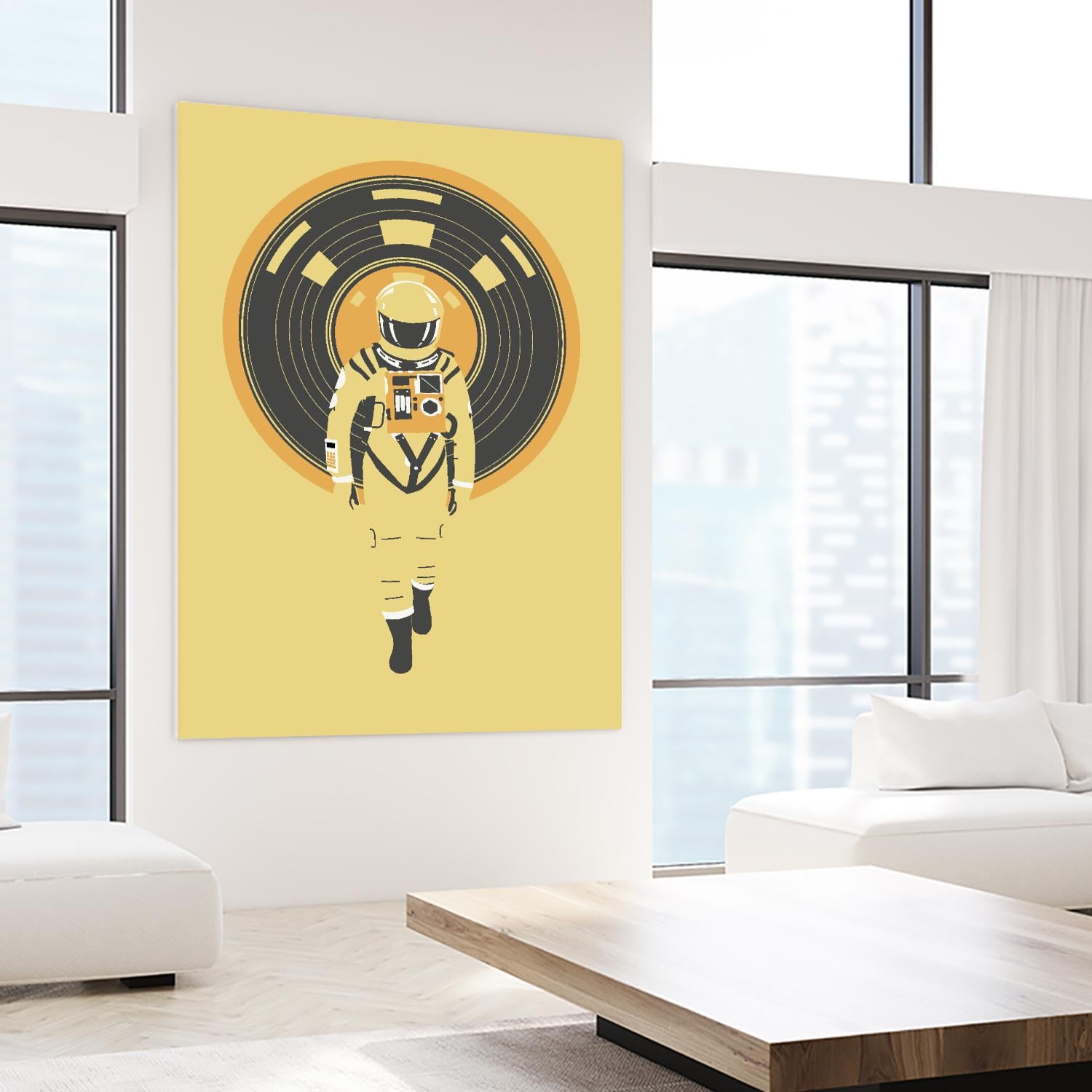 DJ Hal by Robert Farkas on GIANT ART - brown contemporary