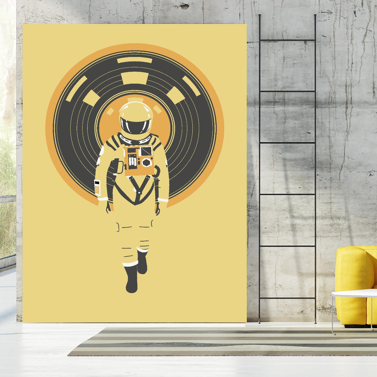 DJ Hal by Robert Farkas on GIANT ART - brown contemporary