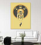 DJ Hal by Robert Farkas on GIANT ART - brown contemporary